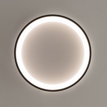 Brilagi - LED stropna svjetiljka s prigušivanjem FALCON SLIM LED/42W/230V 3000-6500K Ø 50 cm crna + daljinski upravljač