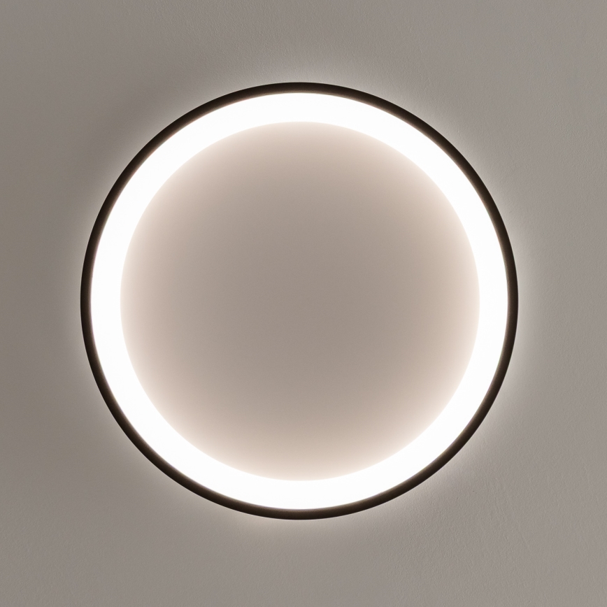 Brilagi - LED stropna svjetiljka s prigušivanjem FALCON SLIM LED/42W/230V 3000-6500K Ø 50 cm crna + daljinski upravljač