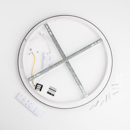 Brilagi - LED stropna svjetiljka s prigušivanjem FALCON SLIM LED/42W/230V 3000-6500K Ø 50 cm crna + daljinski upravljač