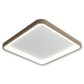 BRILAGI - LED Prigušivo stropno svjetlo FALCON SLIM LED/50W/230V 3000-6500K 50x50 cm bijela/bež + daljinski upravljač