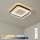 Brilagi - LED prigušivo stropno svjetlo FLARE LED/43W/230V 3000-6000K 39,5x45 cm bijela/crna + daljinsko upravljanje