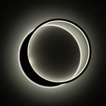Brilagi - LED stropna svjetiljka s prigušivanjem FLARE LED/48W/230V 3000-6000K 39,5x45 cm bijela/crna + daljinski upravljač