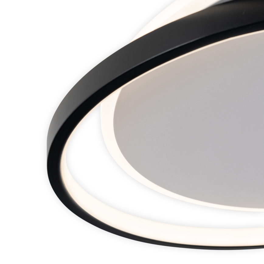Brilagi - LED stropna svjetiljka s prigušivanjem FLARE LED/48W/230V 3000-6000K 39,5x45 cm bijela/crna + daljinski upravljač
