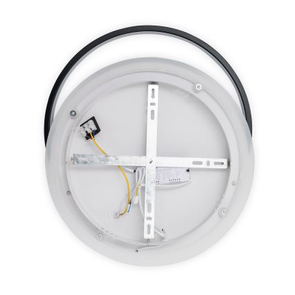 Brilagi - LED stropna svjetiljka s prigušivanjem FLARE LED/48W/230V 3000-6000K 39,5x45 cm bijela/crna + daljinski upravljač