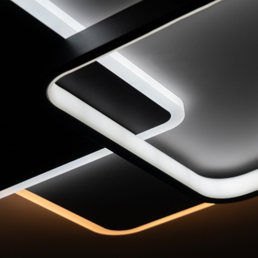 Brilagi - prigušivo LED stropno svjetlo FLARE LED/64W/230V 45x45 cm 3000/4000/6000K + daljinski upravljač