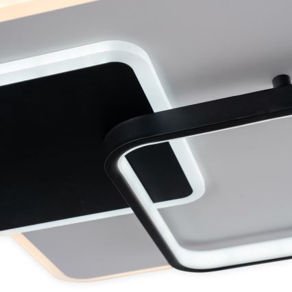 Brilagi - prigušivo LED stropno svjetlo FLARE LED/64W/230V 45x45 cm 3000/4000/6000K + daljinski upravljač