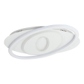 Brilagi - LED prigušivo stropno svjetlo IRIS LED/78W/230V 3000-6000K 37x49 cm bijelo + daljinski upravljač