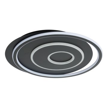 Brilagi - LED prigušivo stropno svjetlo IRIS LED/83W/230V 3000-6000K 46x50 cm crno + daljinski upravljač