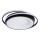 Brilagi - LED prigušivo stropno svjetlo IRIS LED/84W/230V 3000-6000K 47x51 cm crno + daljinski upravljač