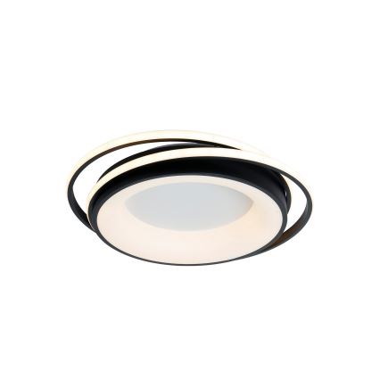 Brilagi - LED prigušivo stropno svjetlo IRIS LED/84W/230V 3000-6000K 47x51 cm crno + daljinski upravljač