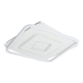 Brilagi - LED prigušivo stropno svjetlo IRIS LED/98W/230V 3000-6000K 50x50 cm bijelo + daljinski upravljač
