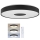 Brilagi - LED prigušivo stropno svjetlo JAMIS LED/48W/230V 3000-6500K Ø 39 cm crno + daljinski upravljač