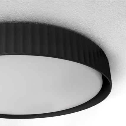 Brilagi - LED stropna svjetiljka s prigušivanjem LUCIA LED/48W/230V 3000-6500K Ø 41 cm crna + daljinski upravljač