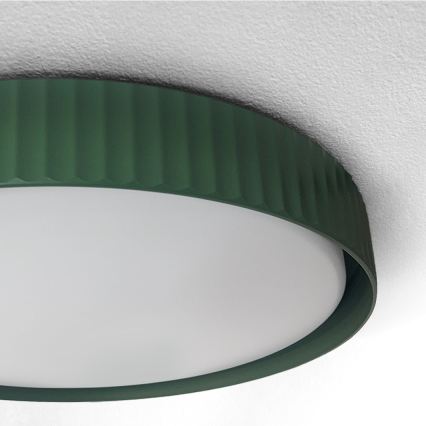 Brilagi - Prigušivo LED stropno svjetlo LUCIA LED/48W/230V 3000-6500K promjer 41 cm zeleno + daljinski upravljač