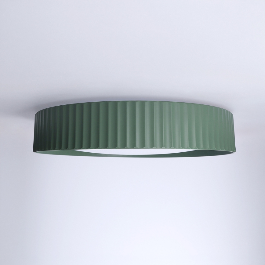Brilagi - Prigušivo LED stropno svjetlo LUCIA LED/48W/230V 3000-6500K promjer 41 cm zeleno + daljinski upravljač