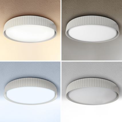 Brilagi - LED prigušivo stropno svjetlo LUCIA LED/60W/230V 3000-6500K promjer 59 cm bijelo + daljinski upravljač