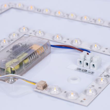 Brilagi - LED prigušivo stropno svjetlo LUCIA LED/60W/230V 3000-6500K promjer 59 cm bijelo + daljinski upravljač