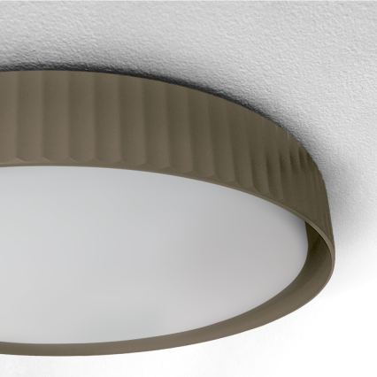 Brilagi - prigušiva LED stropna svjetiljka LUCIA LED/60W/230V 3000-6500K prom. 59 cm taupe + daljinsko upravljanje