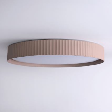 Brilagi - prigušiva LED stropna svjetiljka LUCIA LED/60W/230V 3000-6500K prom. 59 cm taupe + daljinsko upravljanje