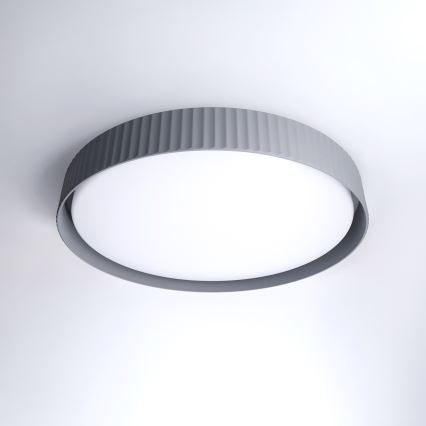 Brilagi - LED prigušivo stropno svjetlo LUCIA LED/60W/230V 3000-6500K Ø 59 cm siva + daljinski upravljač