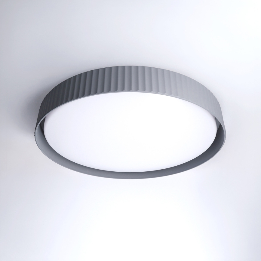 Brilagi - LED prigušivo stropno svjetlo LUCIA LED/60W/230V 3000-6500K Ø 59 cm siva + daljinski upravljač
