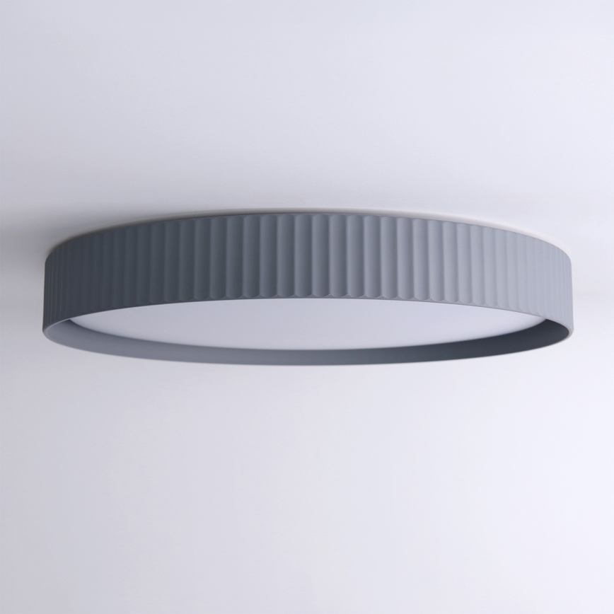 Brilagi - LED prigušivo stropno svjetlo LUCIA LED/60W/230V 3000-6500K Ø 59 cm siva + daljinski upravljač