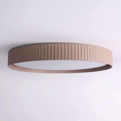 Brilagi - Prigušivo LED stropno svjetlo LUCIA LED/60W/230V 3000-6500K promjer 59 cm smeđe + daljinski upravljač