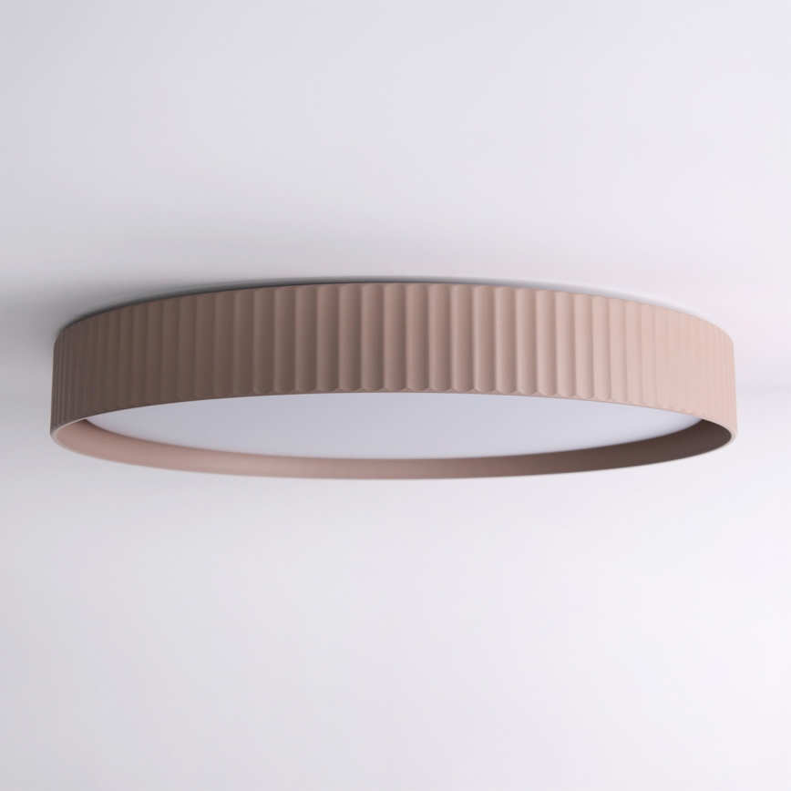 Brilagi - Prigušivo LED stropno svjetlo LUCIA LED/60W/230V 3000-6500K promjer 59 cm smeđe + daljinski upravljač