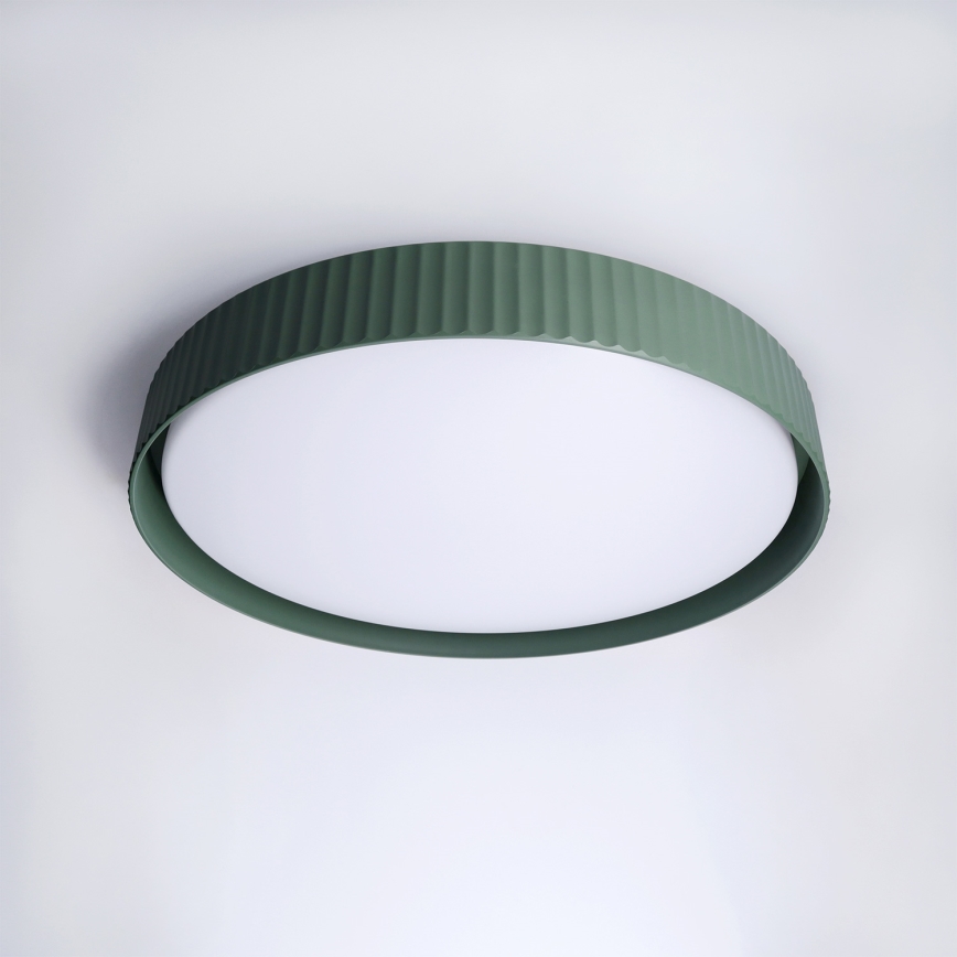 Brilagi - LED prigušivo stropno svjetlo LUCIA LED/60W/230V 3000-6500K Ø 59 cm zeleno + daljinski upravljač