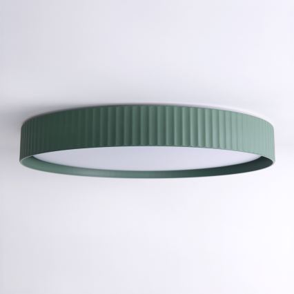 Brilagi - LED prigušivo stropno svjetlo LUCIA LED/60W/230V 3000-6500K Ø 59 cm zeleno + daljinski upravljač