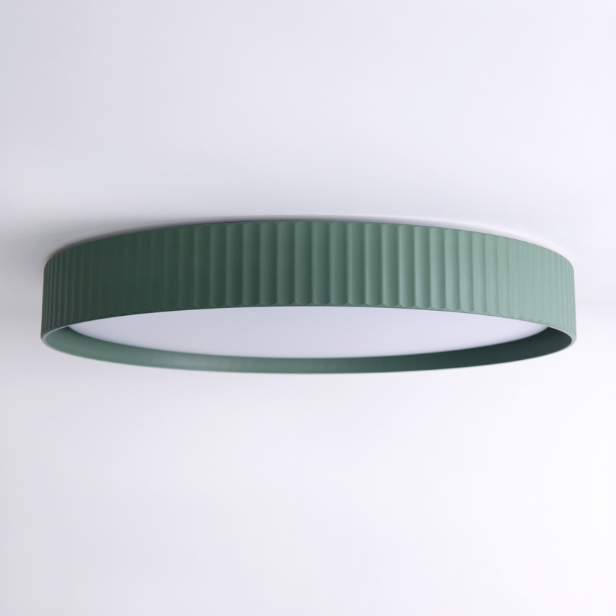 Brilagi - LED prigušivo stropno svjetlo LUCIA LED/60W/230V 3000-6500K Ø 59 cm zeleno + daljinski upravljač