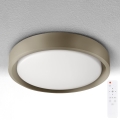 Brilagi - LED prigušivo stropno svjetlo MATTEO LED/48W/230V 3000-6500K Ø 41 cm taupe + daljinski upravljač