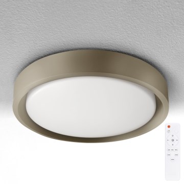 Brilagi - LED prigušivo stropno svjetlo MATTEO LED/48W/230V 3000-6500K Ø 41 cm taupe + daljinski upravljač
