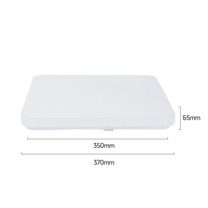 Brilagi - LED Prigušiva stropna svjetiljka MILKY WAY LED/24W/230V 3000-6500K 37x37 cm + daljinski upravljač