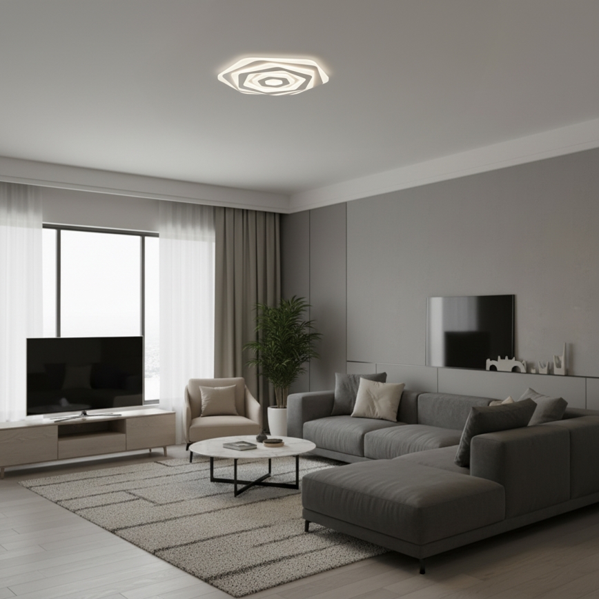 Brilagi - LED prigušivo stropno svjetlo MODERN LED/85W/230V 3000-6000K prom. 53 cm + daljinski upravljač