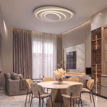 BRILAGI - LED prigušivo stropno svjetlo MODERN MAXI LED/87W/230V 3000-6000K 67x80 cm + daljinski upravljač