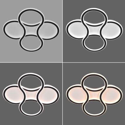 Brilagi - LED prigušivo stropno svjetlo ORELLI LED/53W/230V promjer 51 cm 3000-6000K + daljinsko upravljanje