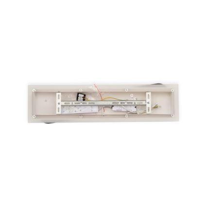 Brilagi - LED stropno svjetlo s mogućnošću prigušivanja OUTLINE LED/52W/230V 3000-6000K 15x60 cm bijela/crna + daljinski upravljač