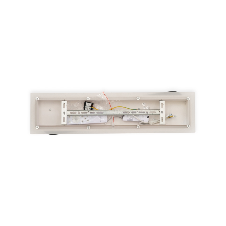 Brilagi - LED stropno svjetlo s mogućnošću prigušivanja OUTLINE LED/52W/230V 3000-6000K 15x60 cm bijela/crna + daljinski upravljač