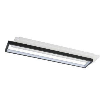 Brilagi - LED prigušivo stropno svjetlo OUTLINE LED/66W/230V 3000-6000K 15x60 cm bijela/crna + daljinski upravljač