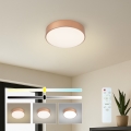 Brilagi - LED prigušivo stropno svjetlo POOL LED/24W/230V 3000-6000K promjer 20 cm u brončanoj boji + daljinski upravljač