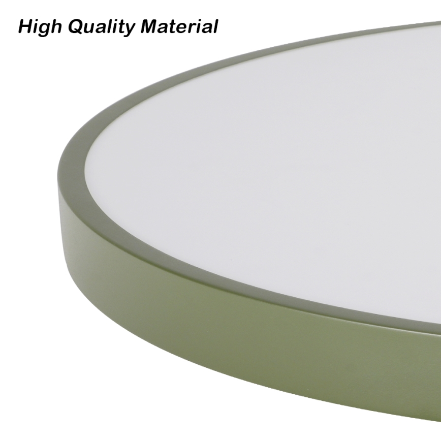 Brilagi - LED stropno svjetlo s prigušivanjem POOL LED/36W/230V 3000-6000K Ø 30 cm zeleno + daljinski upravljač