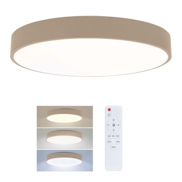 Brilagi - LED prigušivo stropno svjetlo POOL LED/36W/230V 3000-6000K Ø 30 cm bež + daljinsko upravljanje