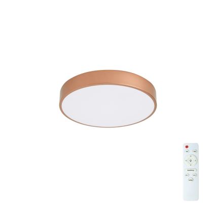 Brilagi - LED prigušiva stropna svjetiljka POOL LED/48W/230V 3000-6000K promjer 40 cm brončana + daljinski upravljač