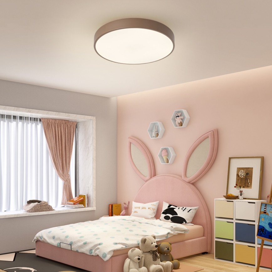 Brilagi - LED stropno svjetlo s mogućnošću prigušivanja POOL LED/60W/230V 3000-6000K promjer 50 cm smeđe + daljinski upravljač