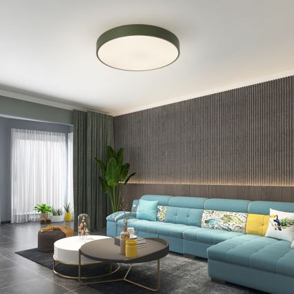 Brilagi - LED stropna svjetiljka s mogućnošću prigušivanja POOL LED/60W/230V 3000-6000K Ø 50 cm zelena + daljinski upravljač