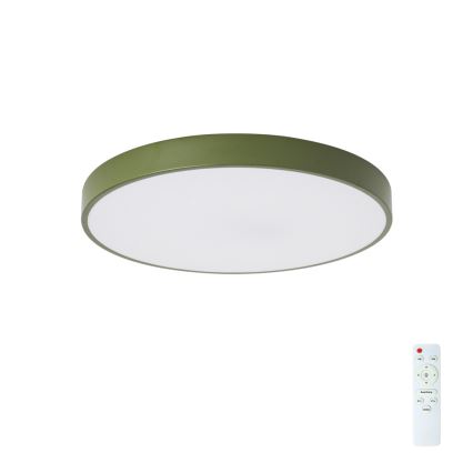 Brilagi - LED stropna svjetiljka s mogućnošću prigušivanja POOL LED/60W/230V 3000-6000K Ø 50 cm zelena + daljinski upravljač