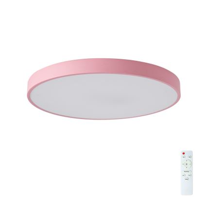 Brilagi - LED prigušivo stropno svjetlo POOL LED/60W/230V 3000-6000K promjer 60 cm ružičasto + daljinski upravljač