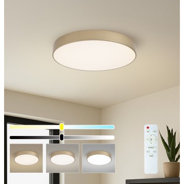 Brilagi - LED prigušivo stropno svjetlo POOL LED/60W/230V 3000-6000K Ø 50 cm zlatno + daljinski upravljač