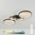 Brilagi - LED prigušivo stropno svjetlo RINGO LED/34W/230V 3000-6000K 28x78 cm crno + daljinski upravljač